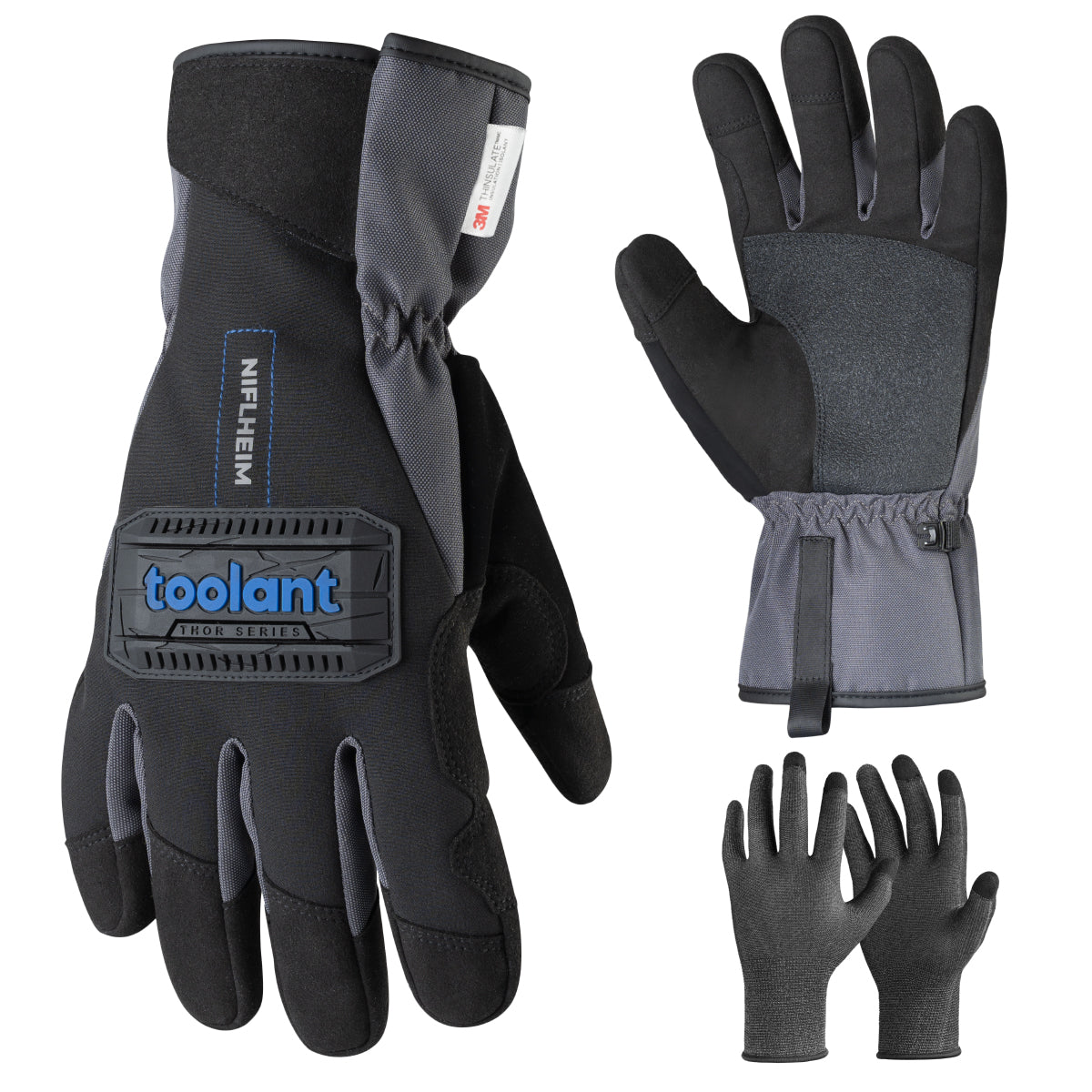 Large Winter General Purpose Gloves with Thinsulate Liner