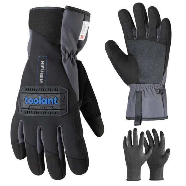Thor Long Cuff 3M Waterproof Winter Work Gloves