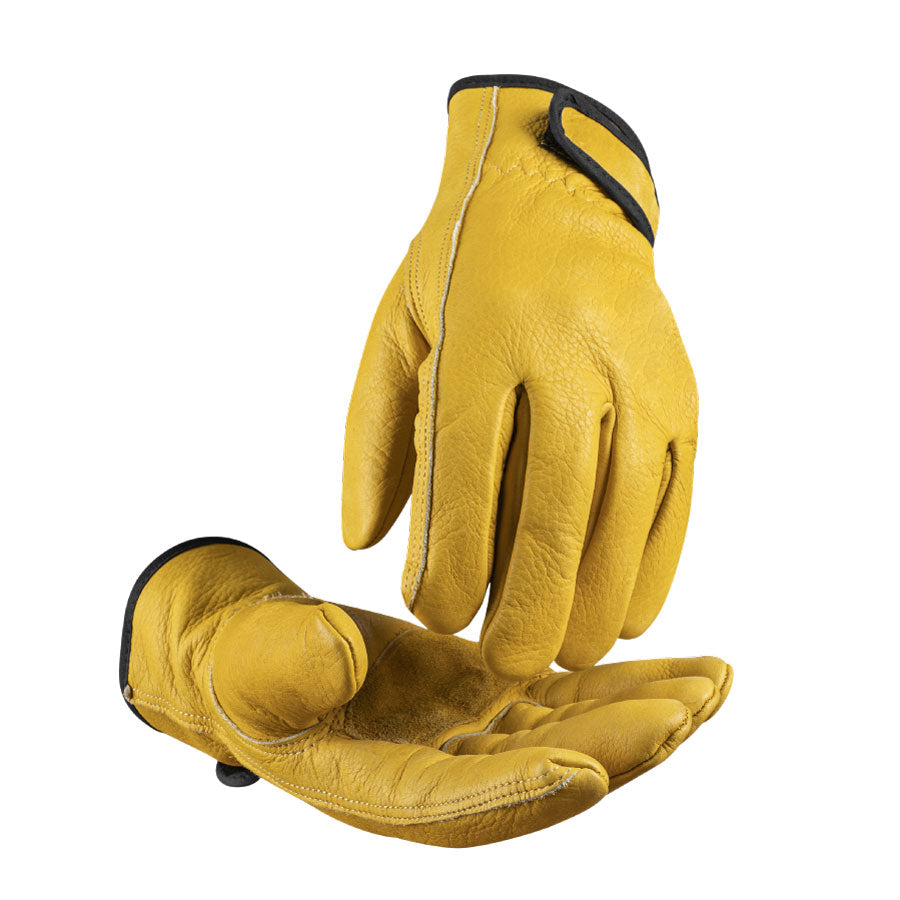 toolant Leather Work Gloves with Adjustable Wrist toolant