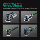 5 Inch Sanding Disc Hook and Loop Pads, Designed For Festool Sanders, 50-Pack