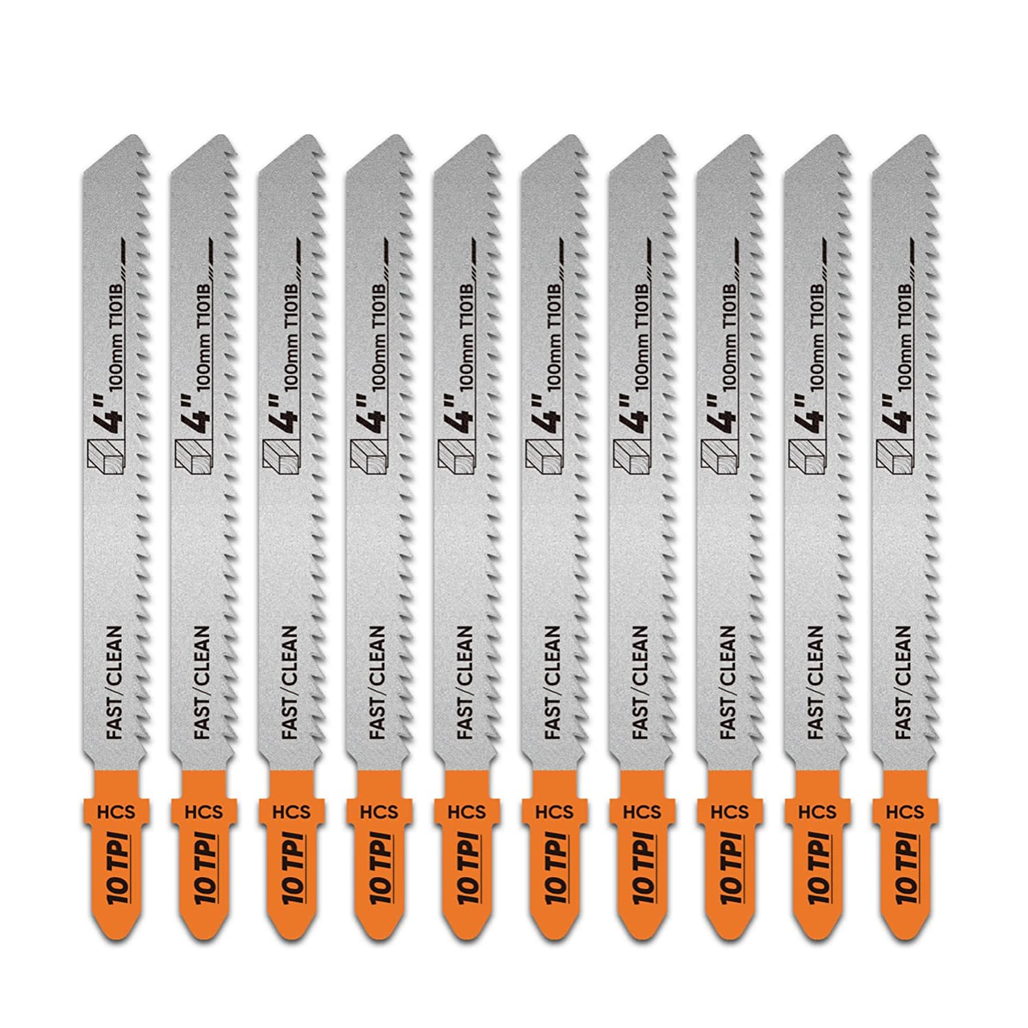 Augtouf T-Shank Jigsaw Blades for Wood Metal Multi-purpose