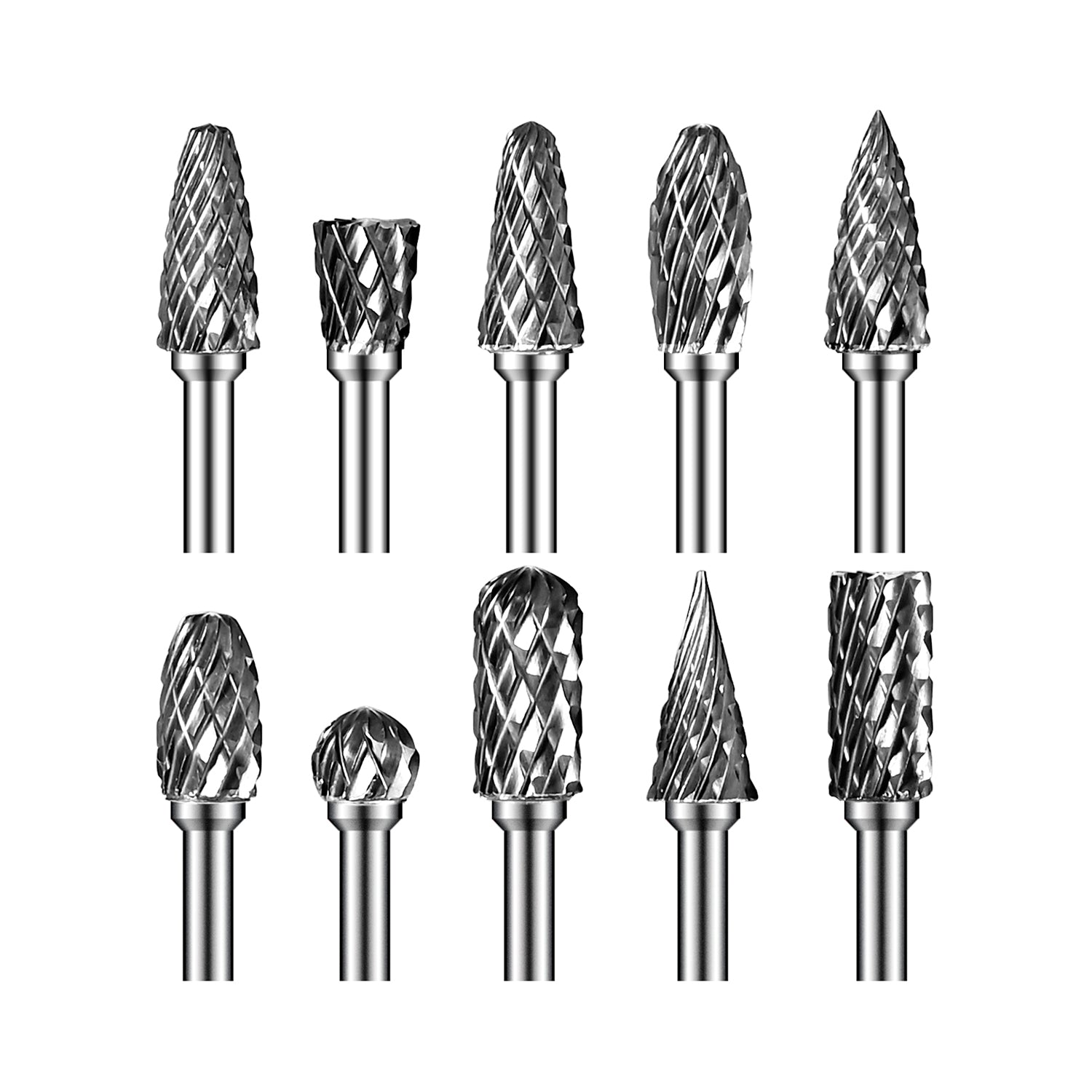 Wood Carving Drill Bits Set For Rotary Tool, 5pcs Wood Engraving Tool For  Dremel Accessory, Diy Woodworking Bits With 1/8 Shank For Carving Grinding  E