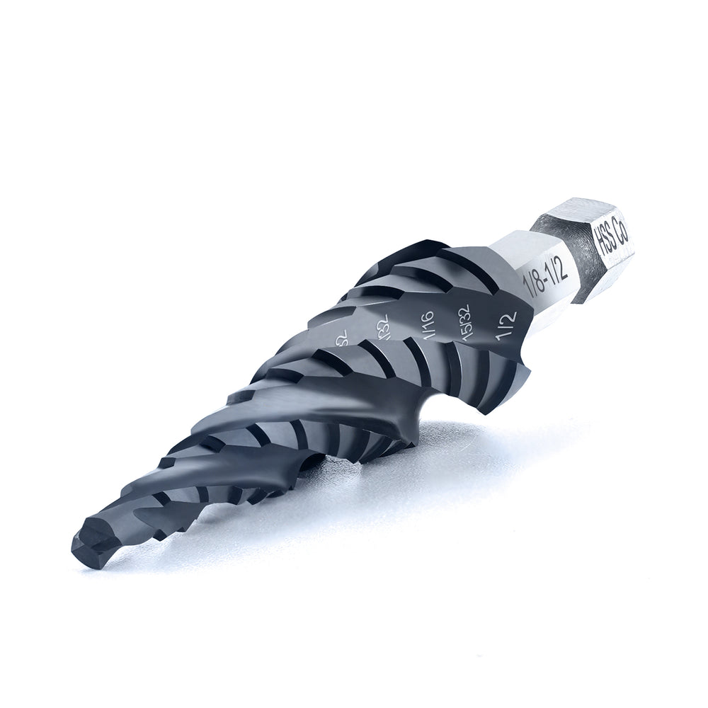 M35 Cobalt Step Drill Bit with Four Spiral Flute_AU0580001