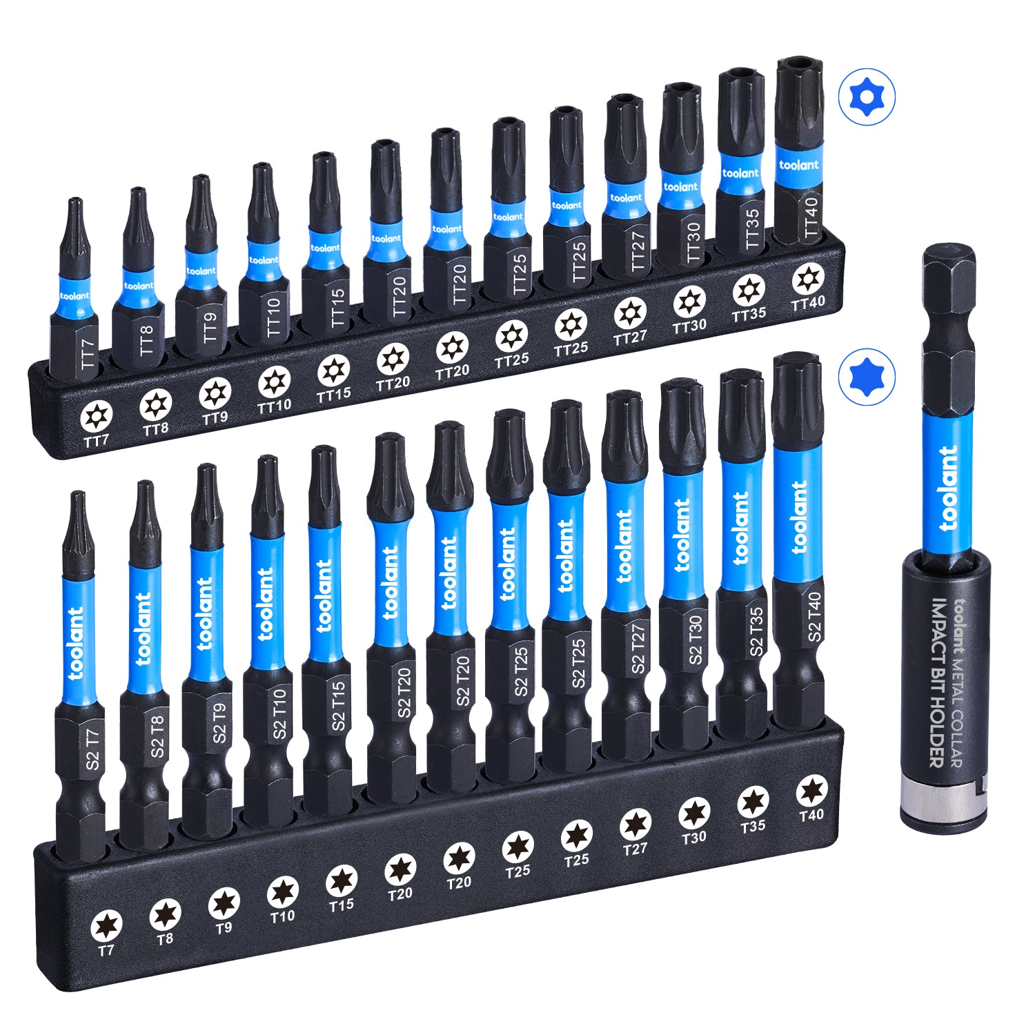 thumbnail image 2 of Uxcell Torx Bits Set 10pcs 5/32 Inch Hex Shank T2-T20 Screwdriver Bit... 2 of 13
