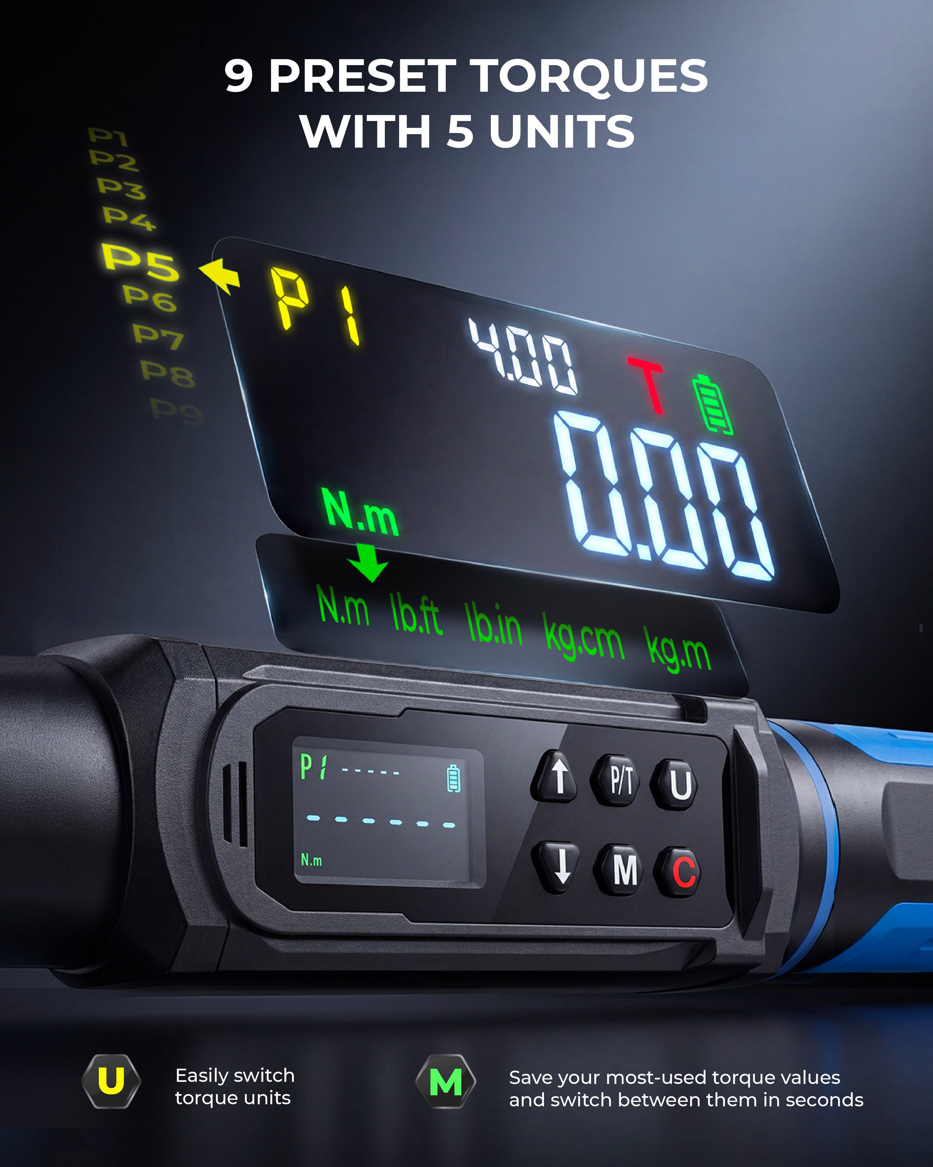 Digital Torque Wrench Set