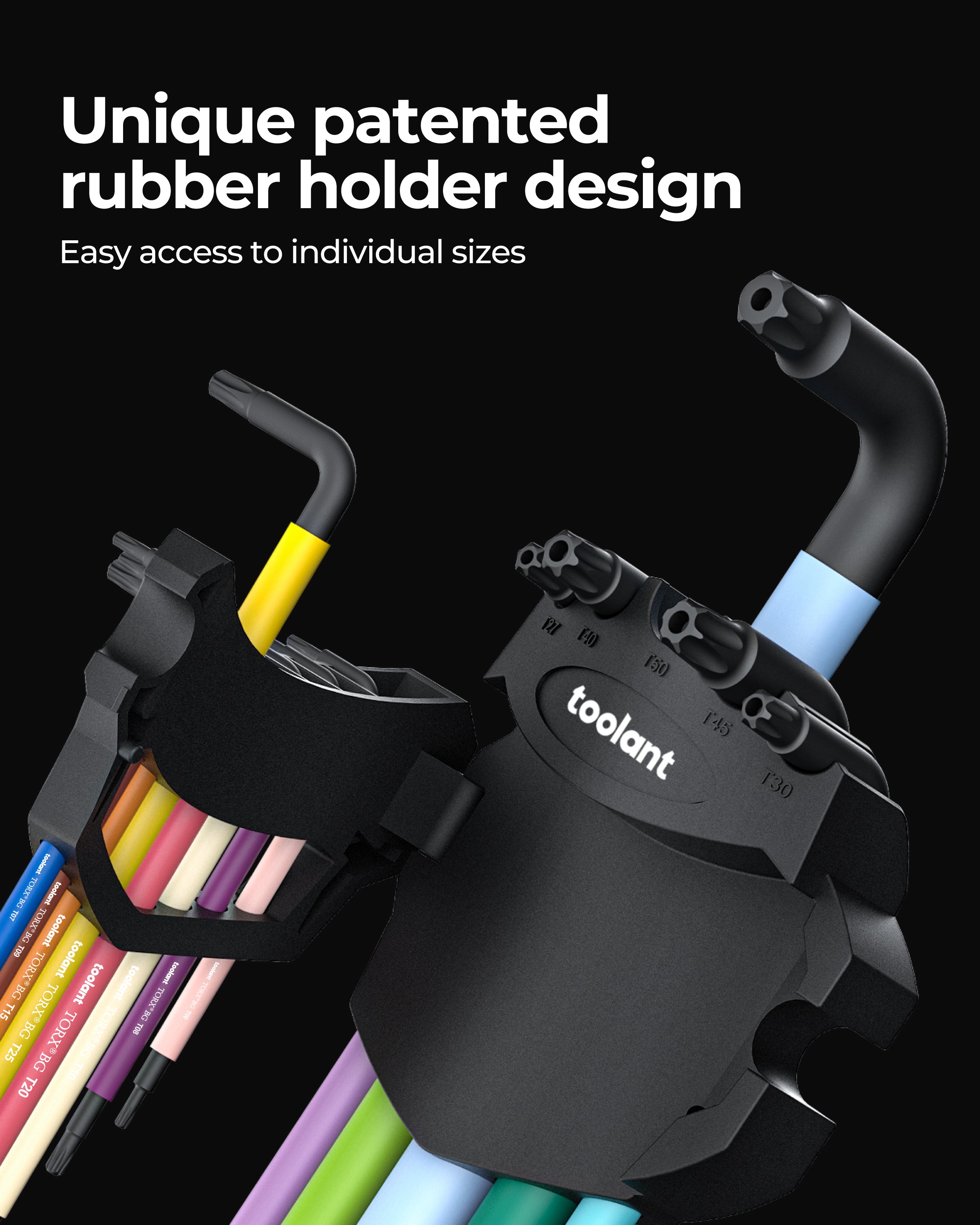 toolant Torx Wrench Set, 13pcs T6-T50