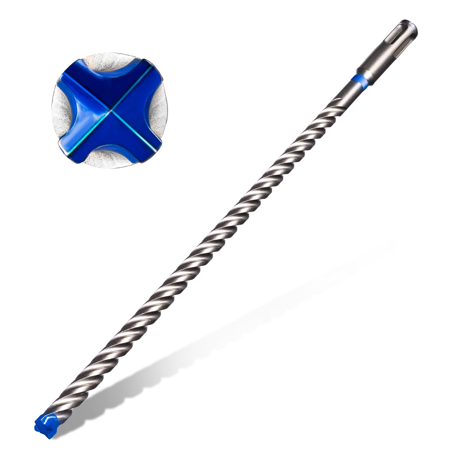 SDS Plus Rotary Hammer Drill Bits with Carbide-Tip for Bricks, Blocks, Stone