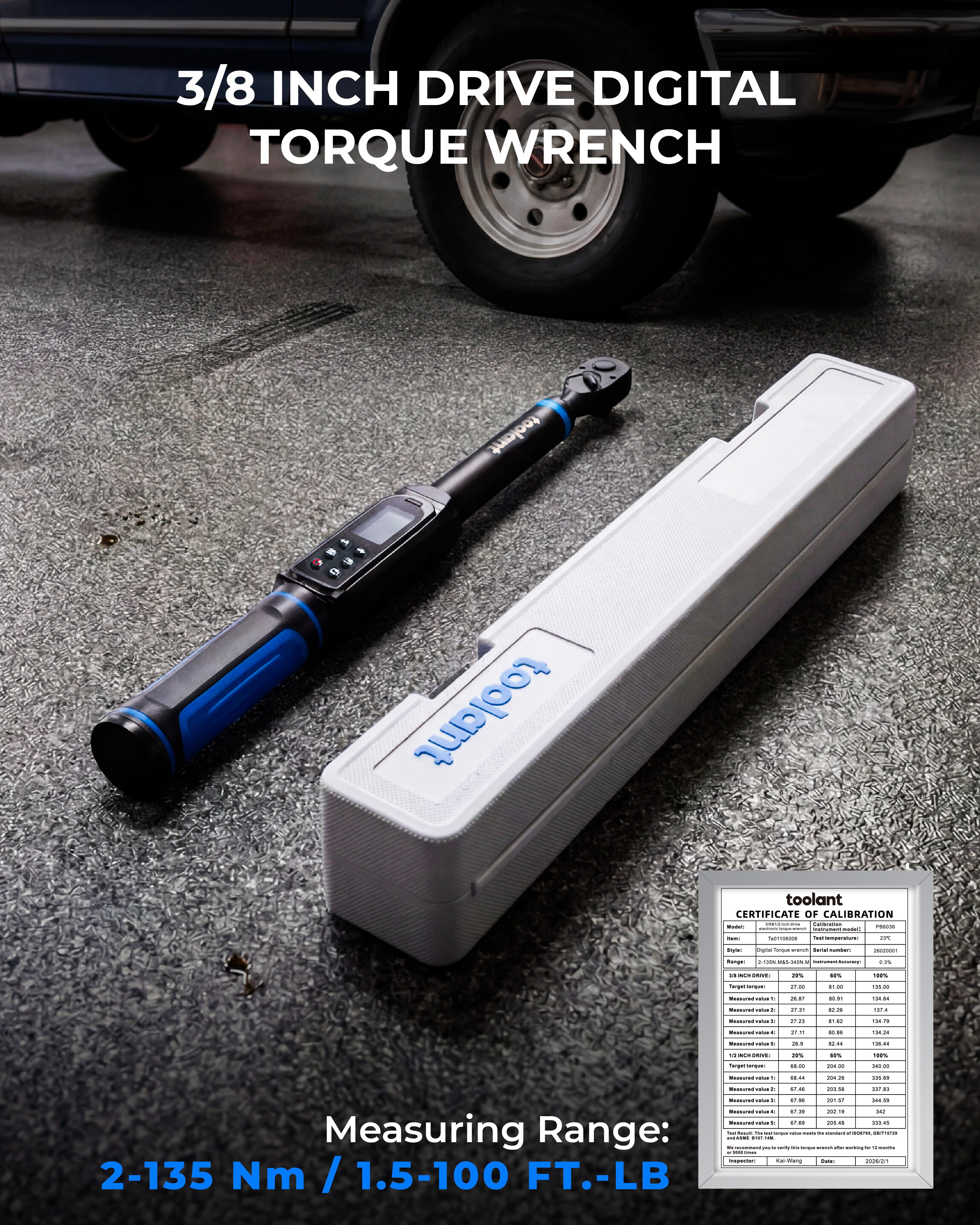 Digital Torque Wrench Set