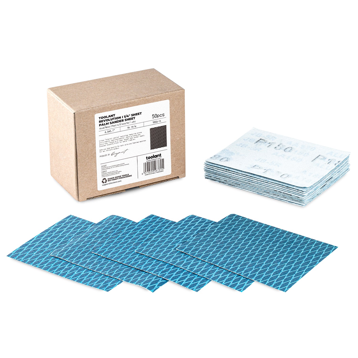 1/4" Sheet Sander Hook and Loop Sandpaper