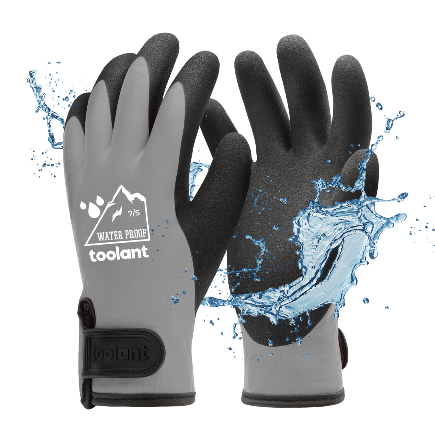 Latex Fully Soaked Heavy Duty Waterproof Winter Gloves