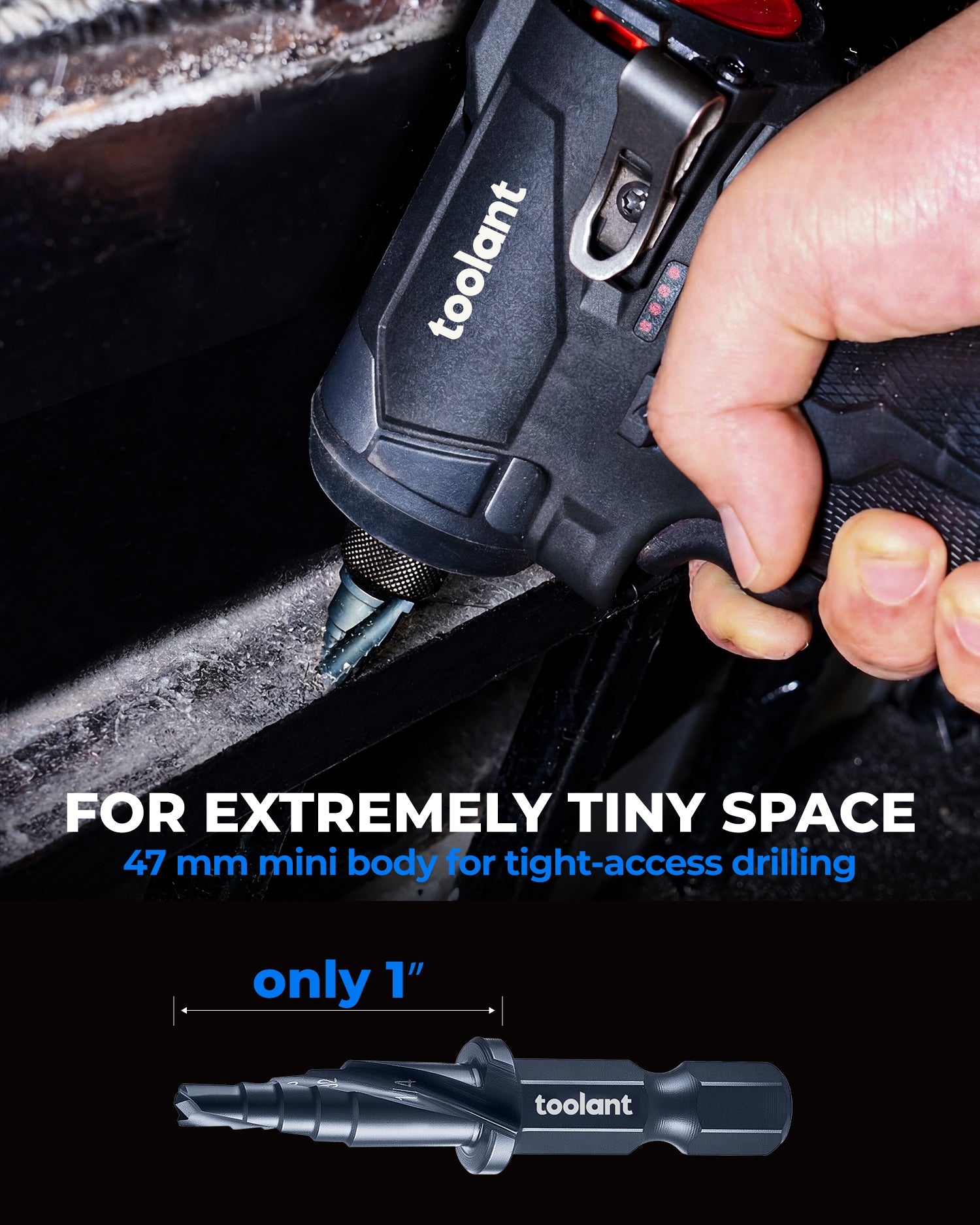 M2 HSS Mini Step Drill Bit Set