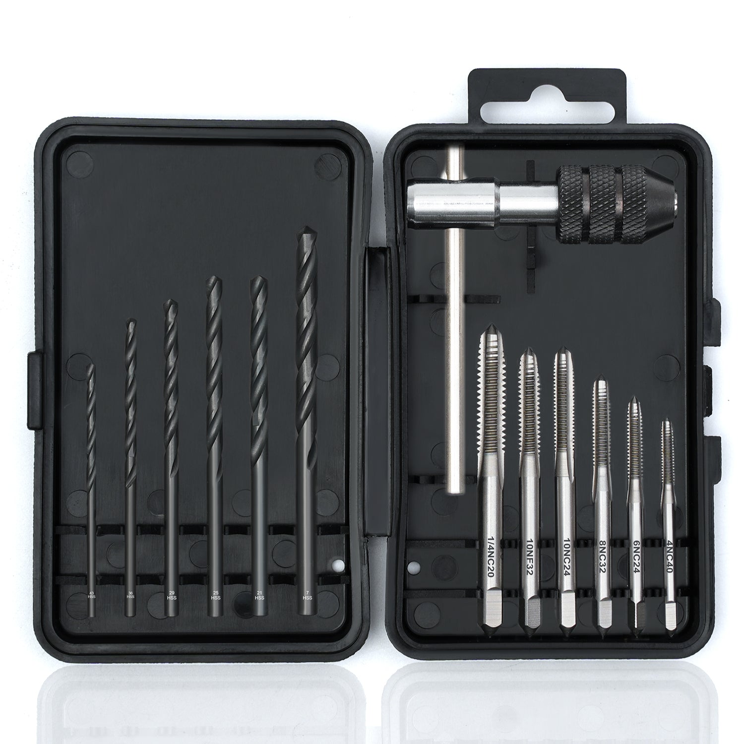 SAE Ratcheting Tap and Die Set