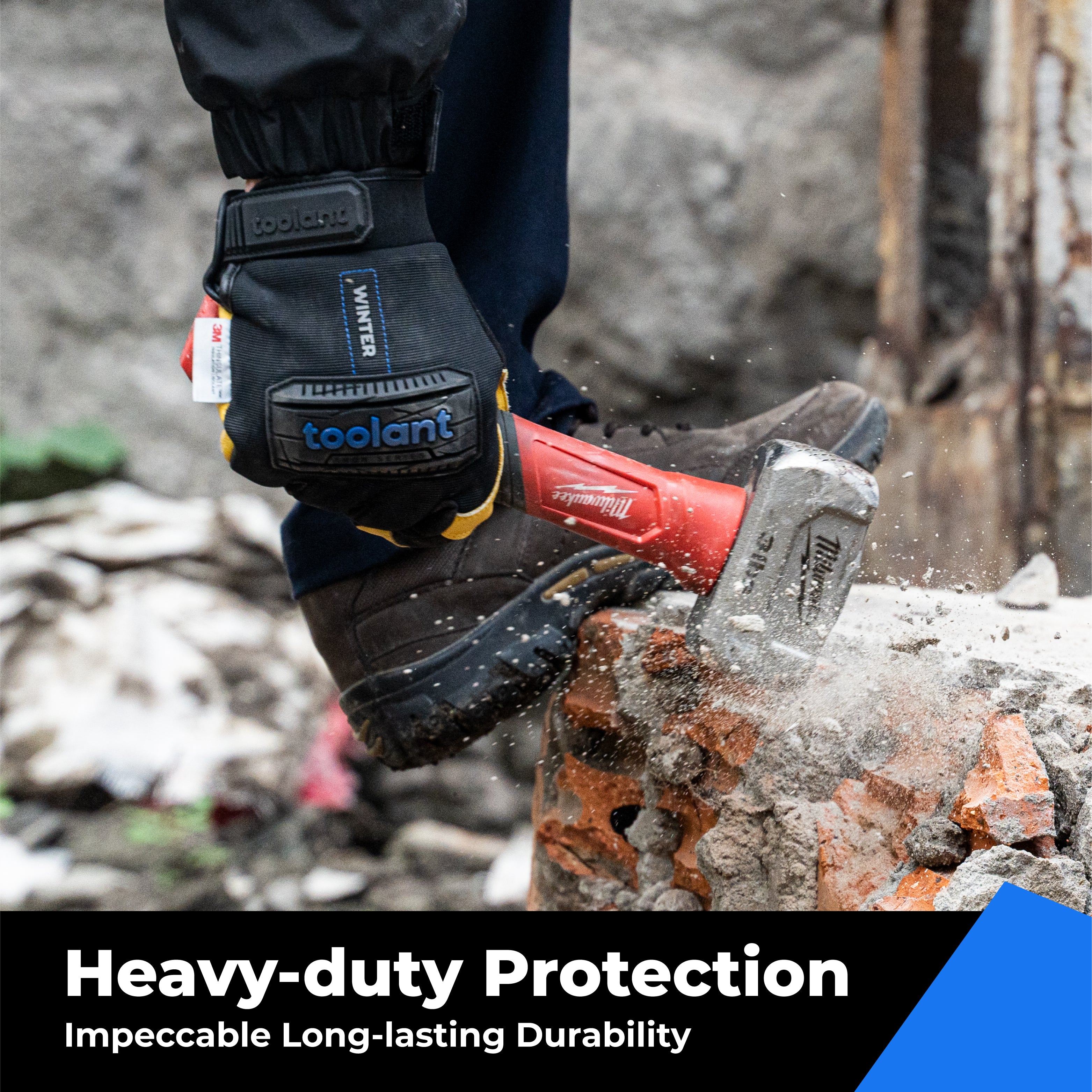 Thor 3M Winter Mechanic Heavy Duty Gloves