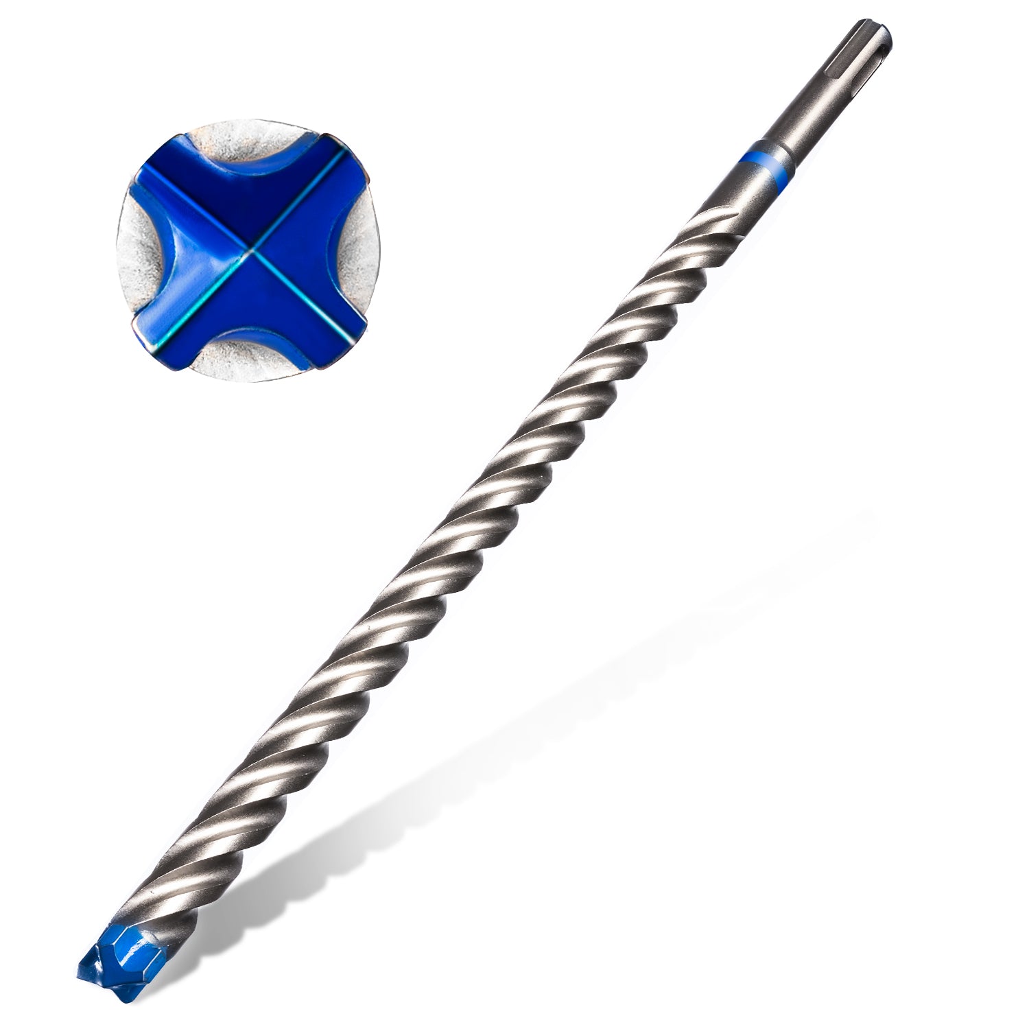 SDS Plus Rotary Hammer Drill Bits with Carbide-Tip for Bricks, Blocks, Stone