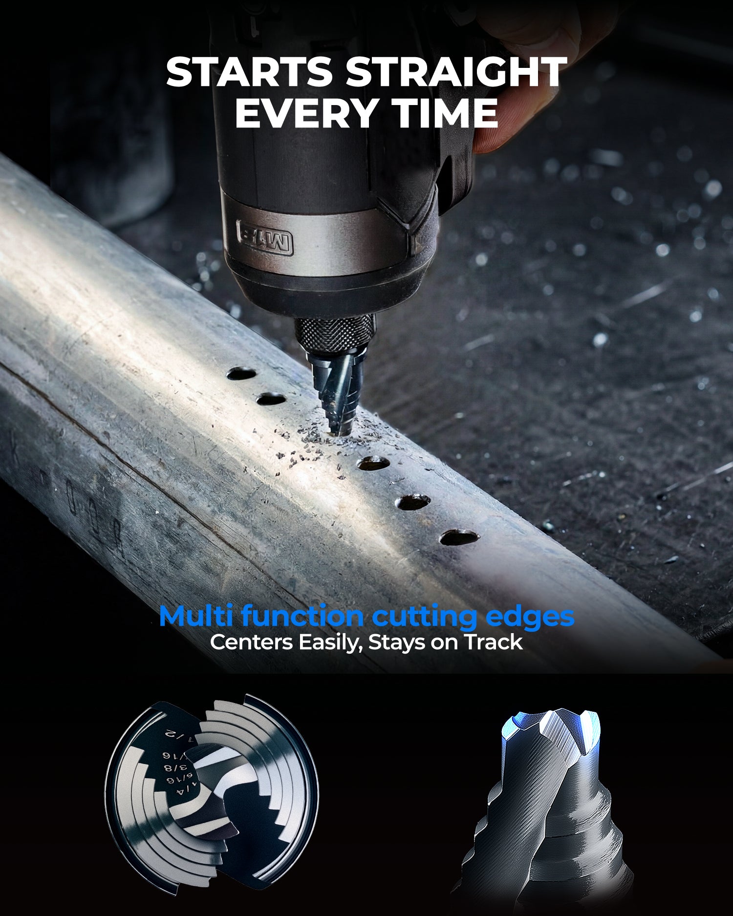 M2 HSS Mini Step Drill Bit Set