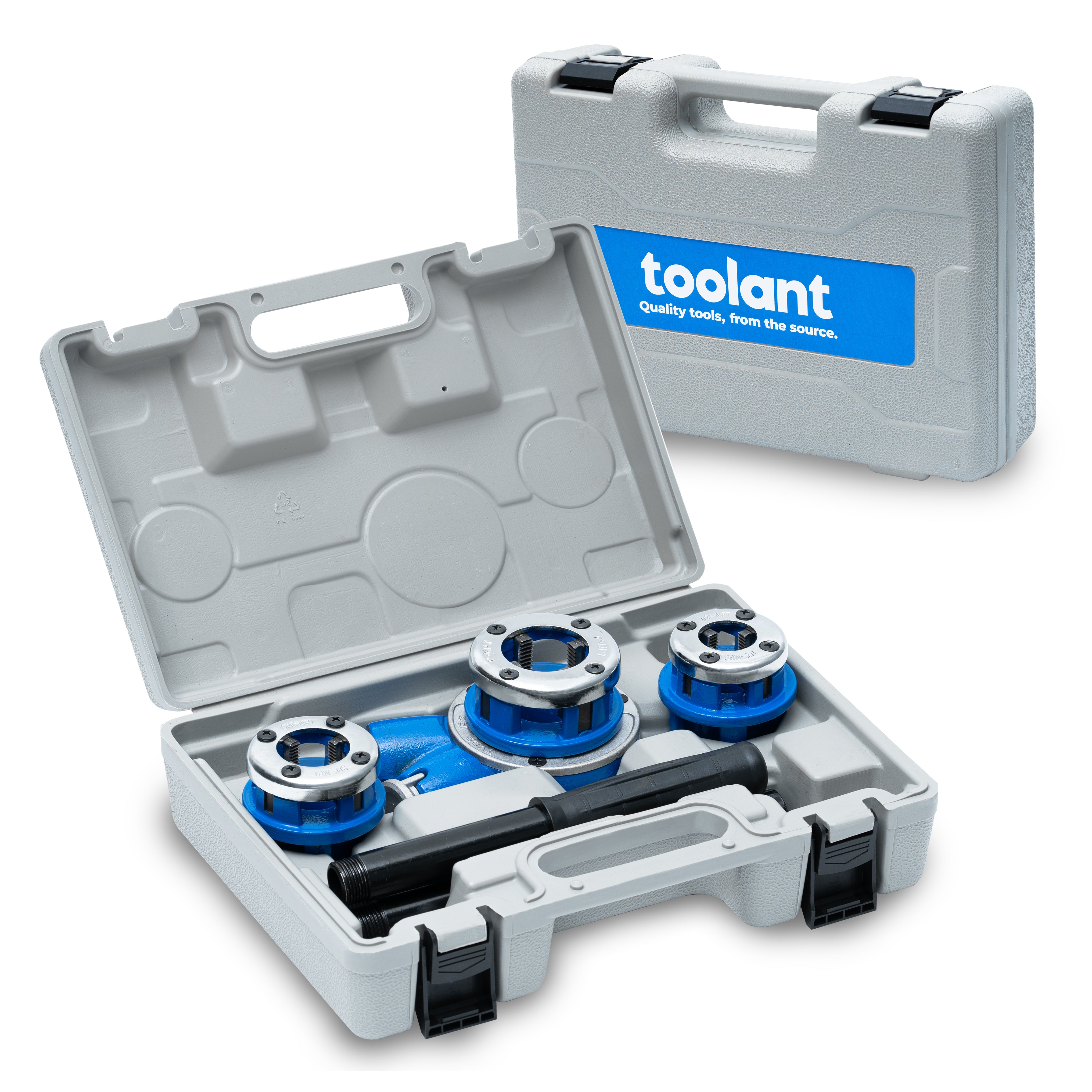 Ratchet Pipe Threader Kit, NPT, Manual