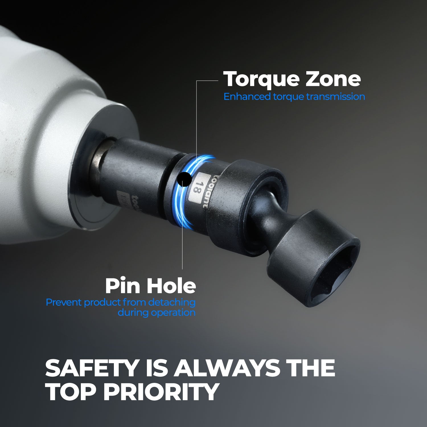 Drive Universal Impact Socket Set