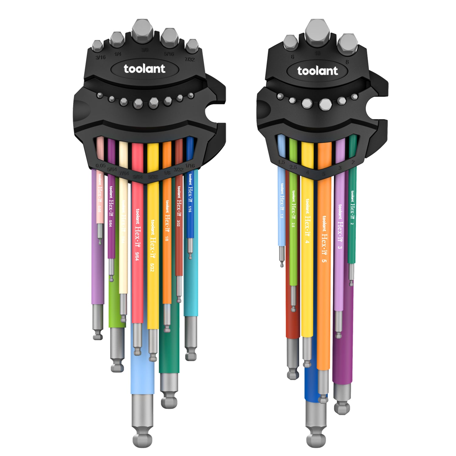 toolant Allen Wrenches Sets, Unique Patented Holder Design for Magneti