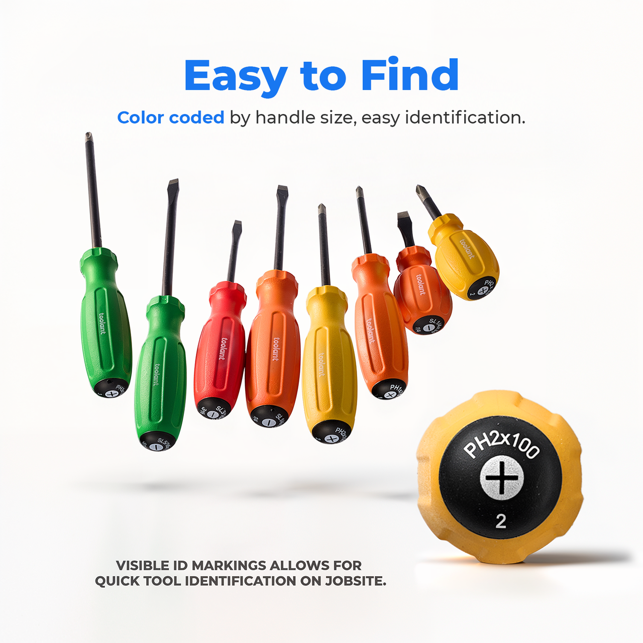 Magnetic Screwdrivers Set, 8pcs