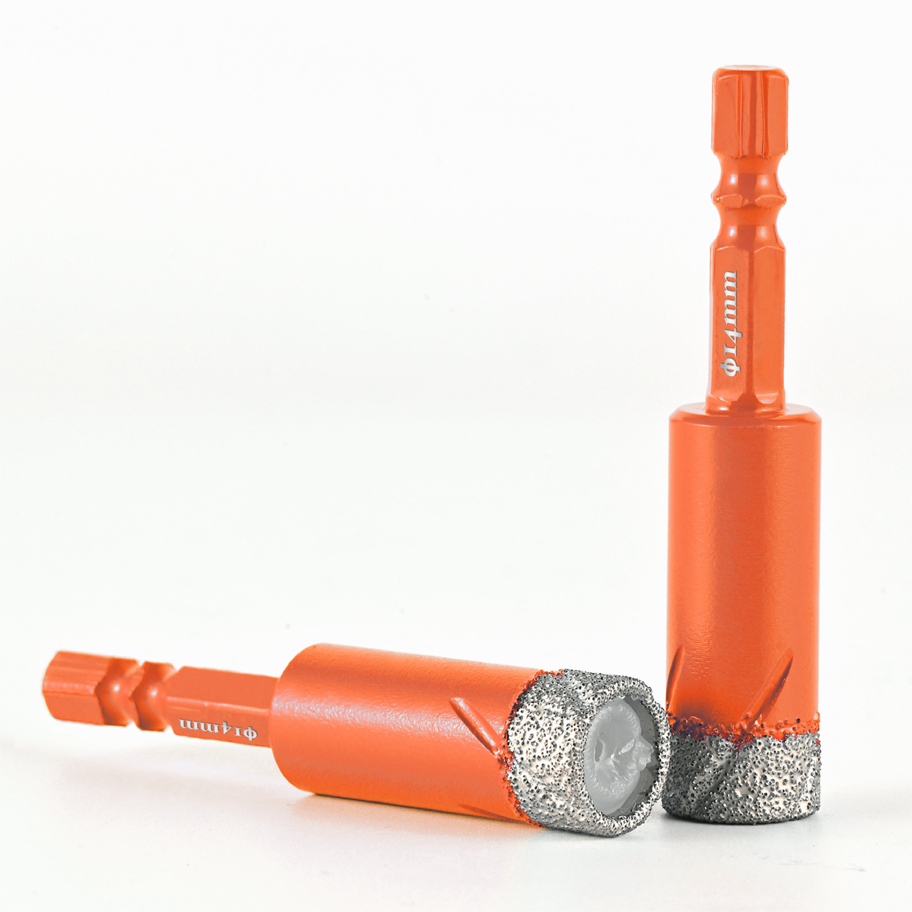 Dry Diamond Drill Bits with Quick Change Hex Shank for Glass Granite Porcelain Tile Ceramic Marble