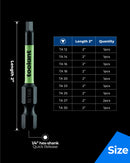 Triangle Bit Set (10pcs)