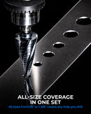 Four Spiral Flute Cobalt Step Drill Bit V2.0