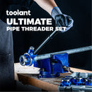 Ratchet Pipe Threader Kit, NPT, Manual