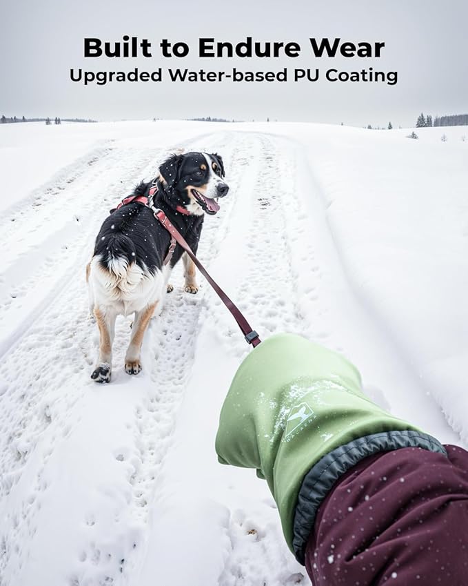 Balaena Waterproof Winter Gloves with Grip for Light Duty Works & Outdoors