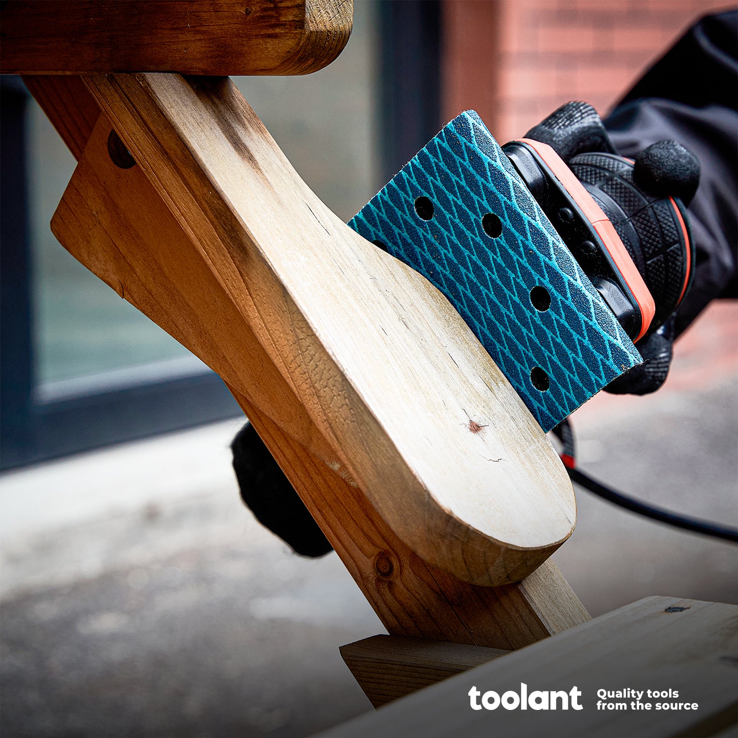 1/4" Sheet Sander Hook and Loop Sandpaper