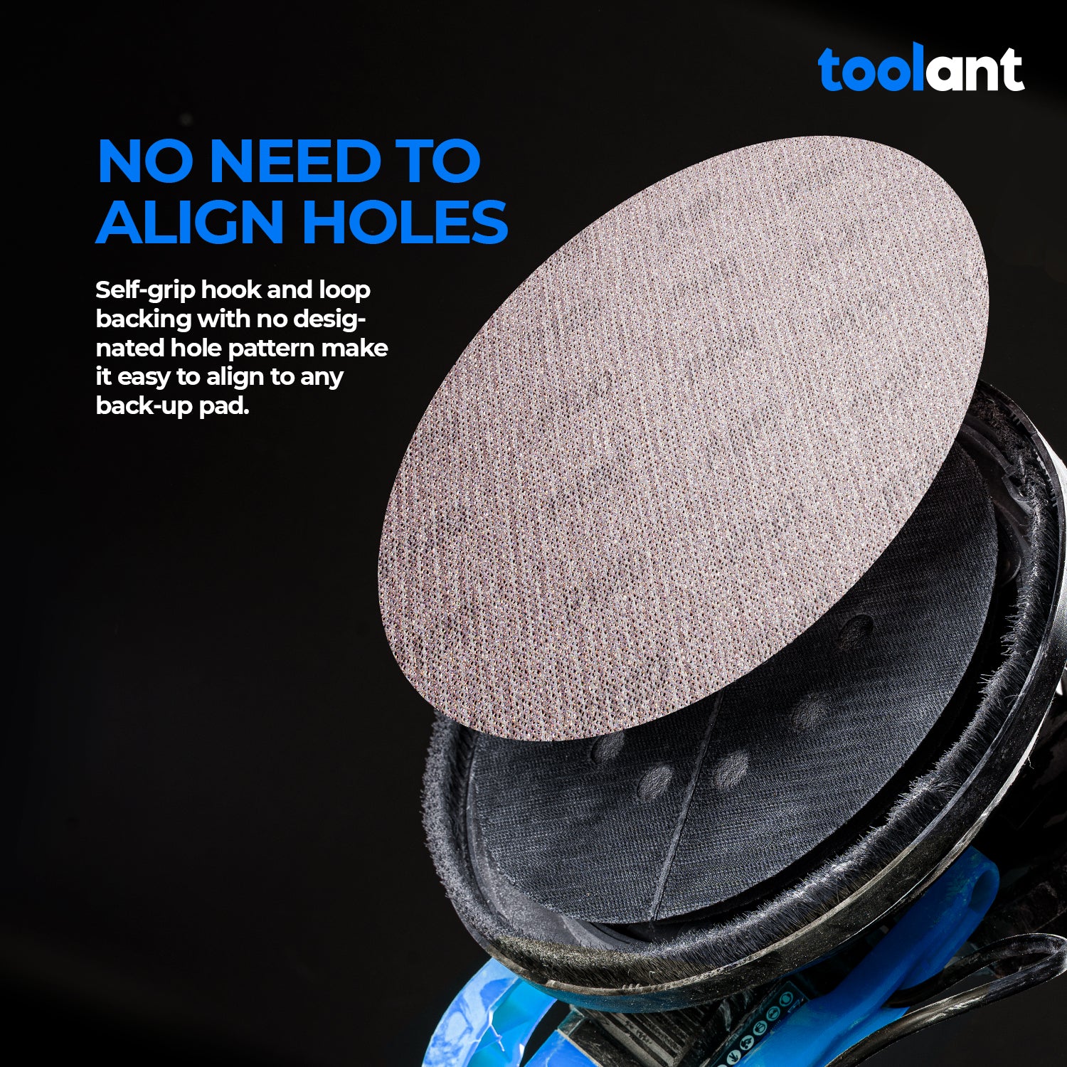 Concreate Disc 9 Inch Mesh Abrasive 9 inch Dust-Free Hook and Loop Drywall Sanding Disc