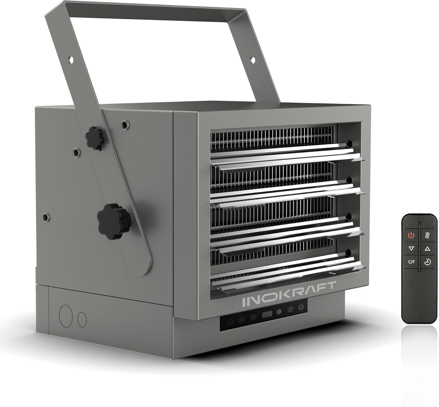 InoKraft MAXHEAT Electric Garage Heater with Remote, 240V Hardwired