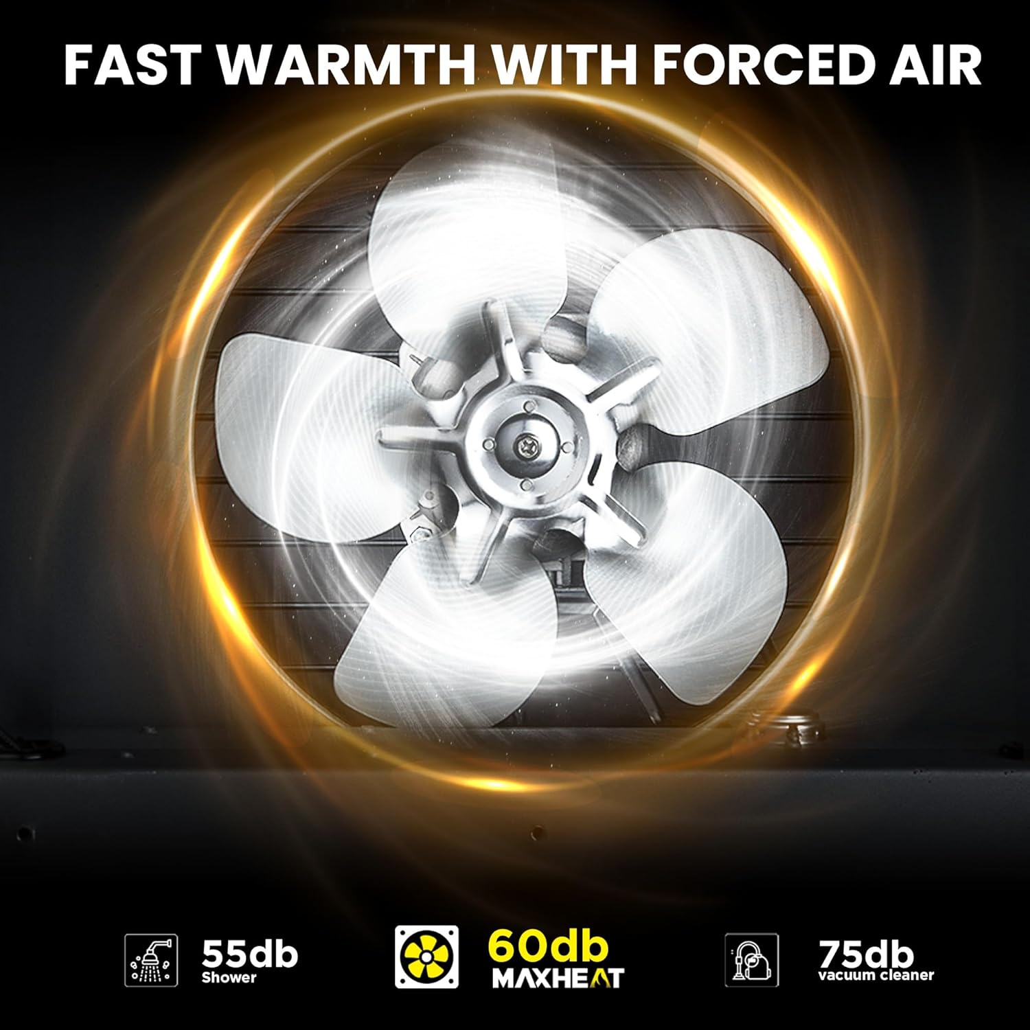 InoKraft MAXHEAT Electric Garage Heater with Remote, 240V Hardwired