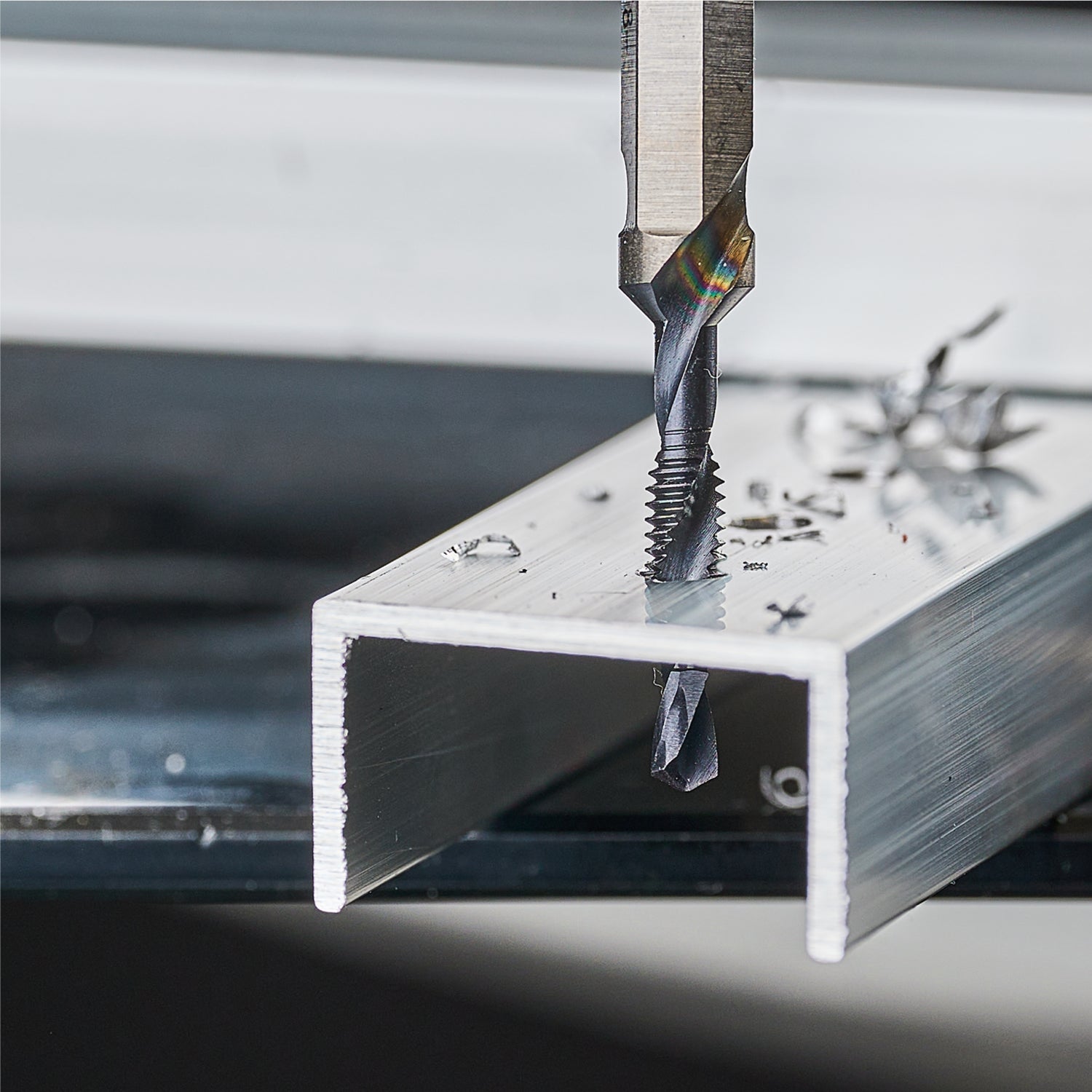 Combination Drill and Tap Bit Set, One-Step Drilling, Tapping, and Deburring/Countersinking for Stainless Steel, Aluminum,Copper, Plastic, Mild Steel