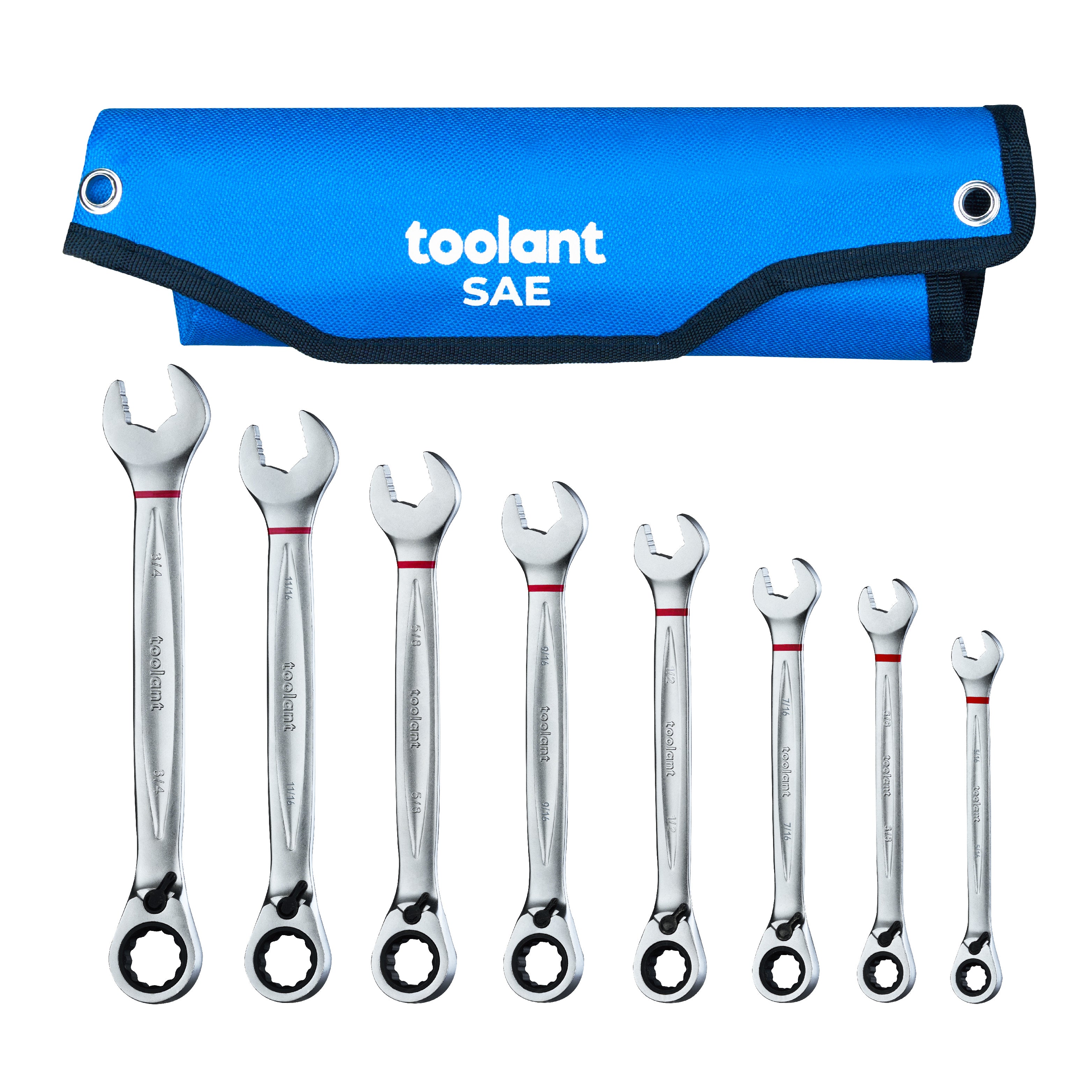 Combination Ratcheting Wrench Set