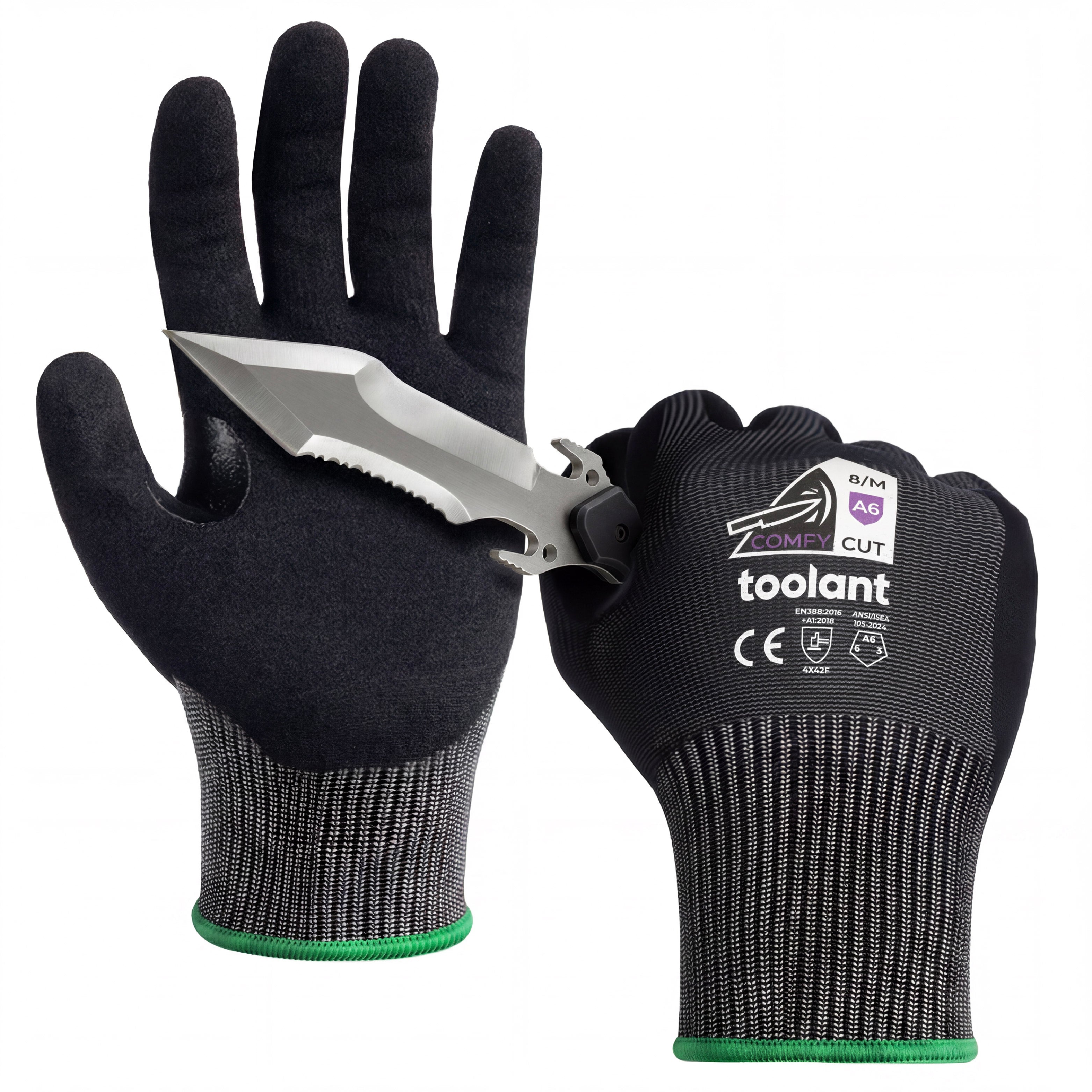 ComfyCut ANSI A6 Cut Resistant Gloves