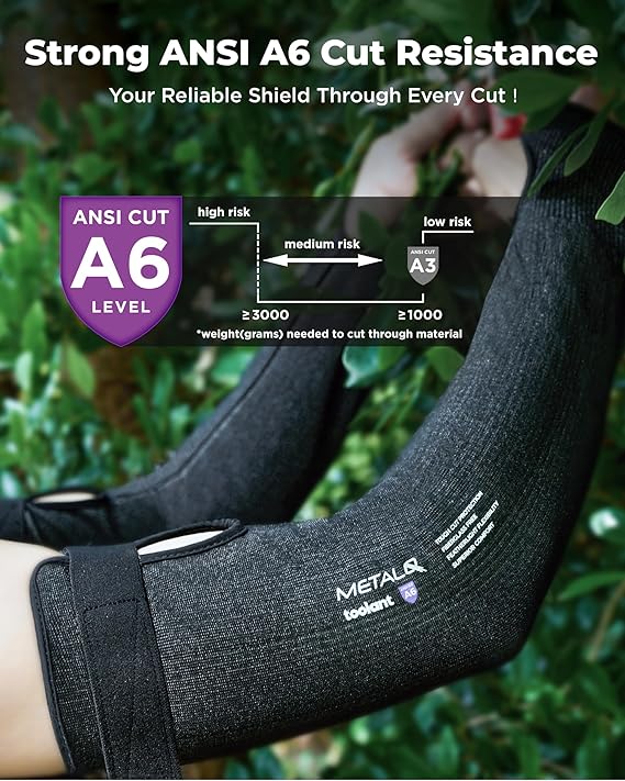 ANSI A6 Cut Resistant Sleeves
