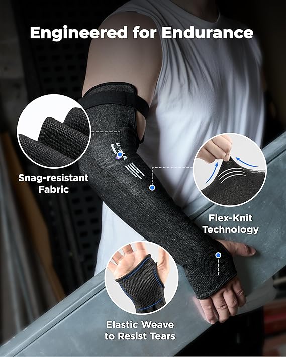 ANSI A6 Cut Resistant Sleeves