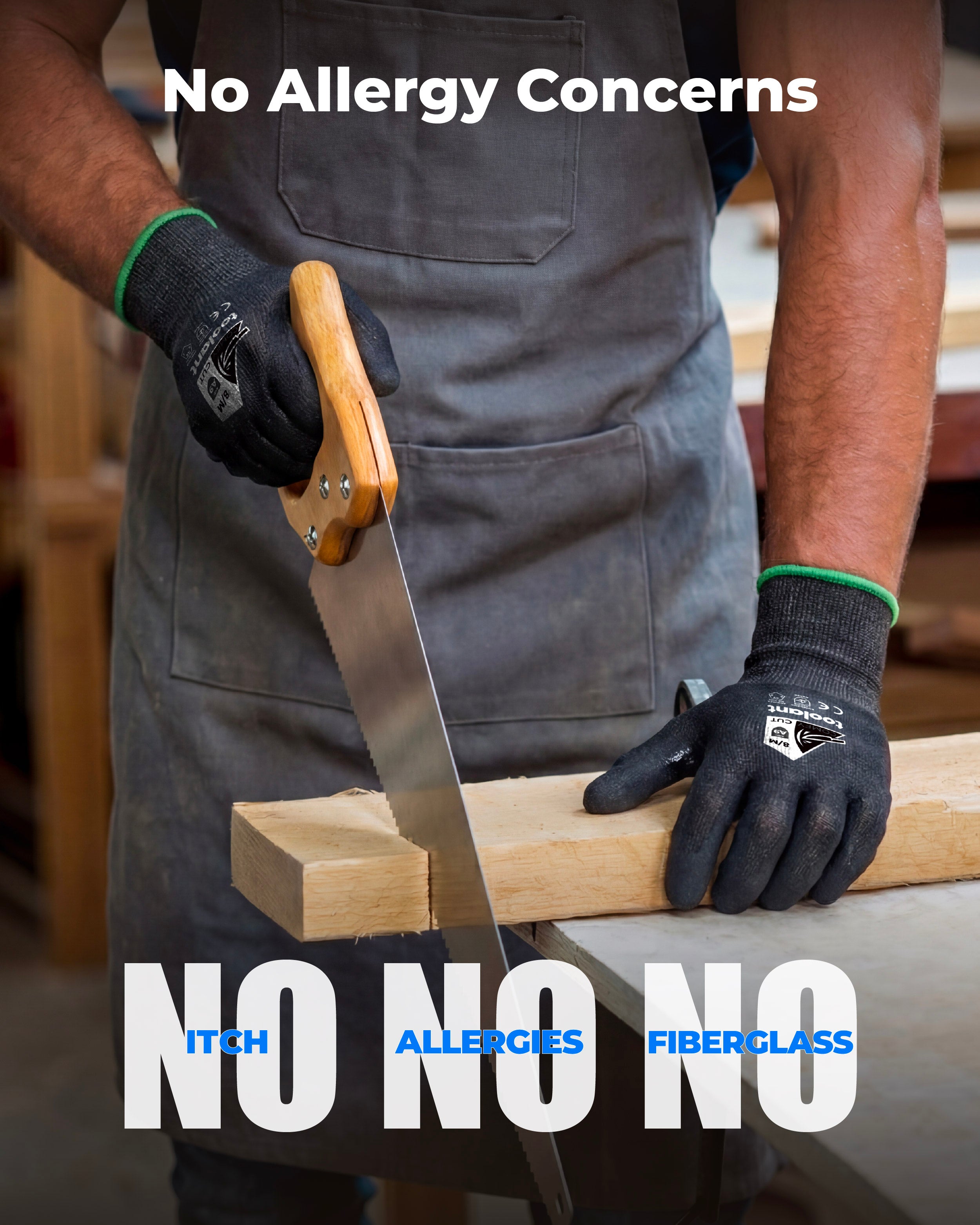 ComfyCut ANSI A9 Cut Resistant Gloves