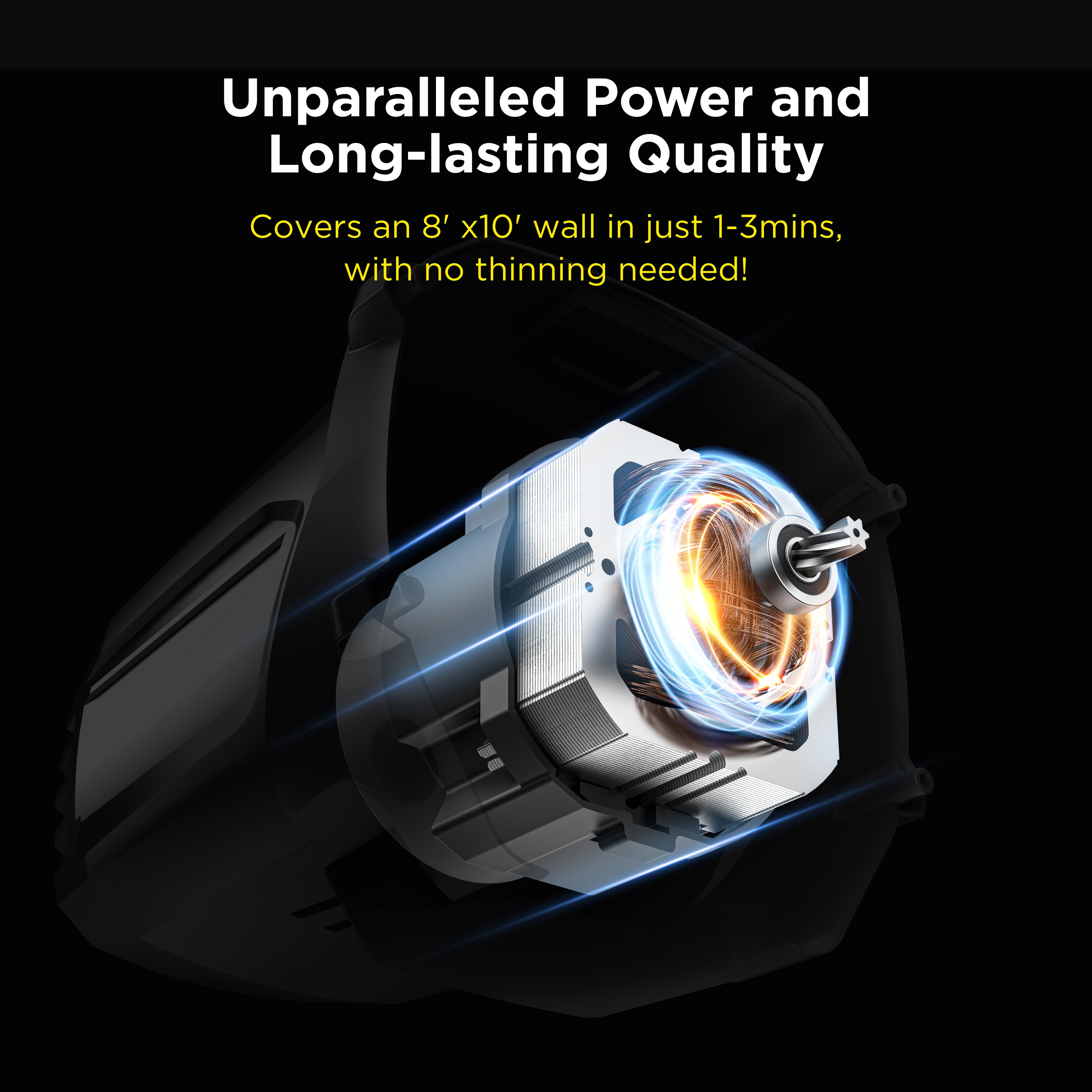 InoKraft MaXpray M1 Airless Paint Sprayer for Home Exterior & House Interior DIY Painting Projects