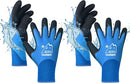Latex Wrist-Coated Waterproof Winter Gloves
