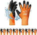 Latex Wrist-Coated Waterproof Winter Gloves