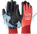 Latex Wrist-Coated Waterproof Winter Gloves