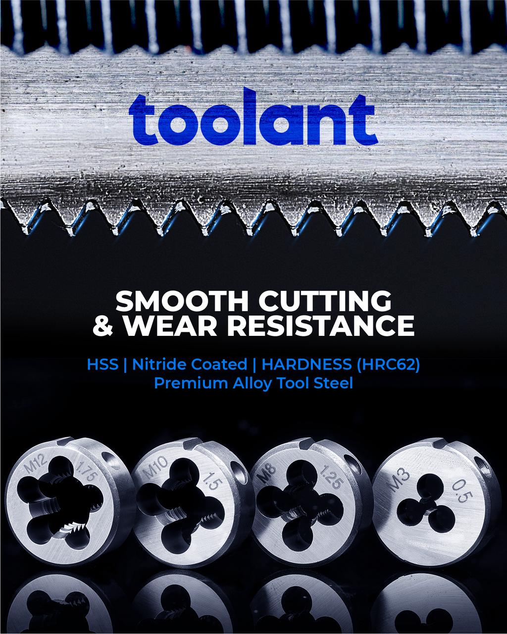 3-Piece Tap Set, Metric, 32pcs
