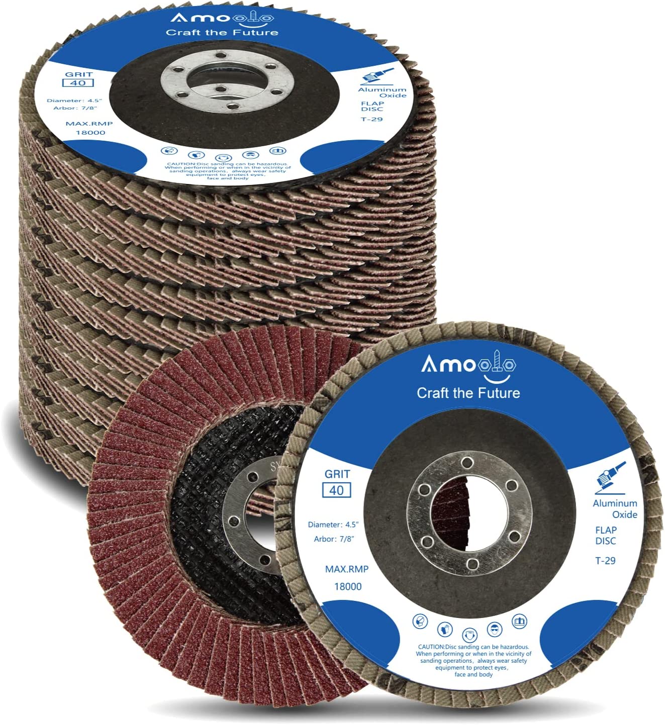 Flap Disc, High Density Abrasive Grinding Wheels_AF1904-40
