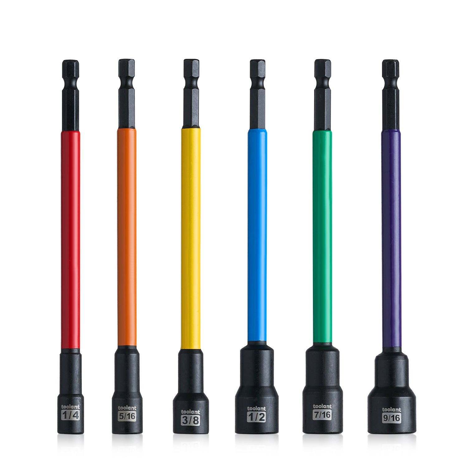 toolant Magnetic Nut Driver Bit Set for Impact Driver