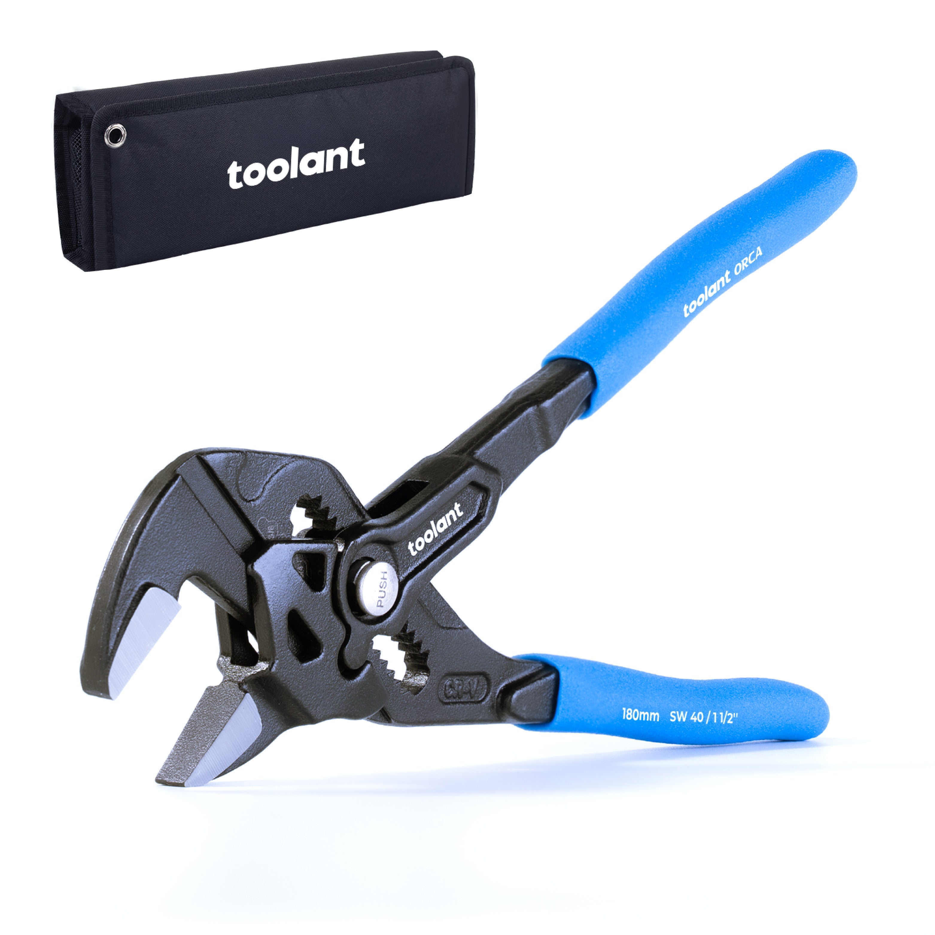 toolant 7/10/12-Inch Adjustable Plier Wrench