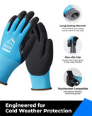 Basic Latex Palm-coated Waterproof Winter Gloves