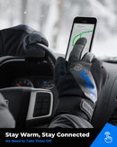 Nitrile Gel Palm Mechanic Winter Waterproof Gloves