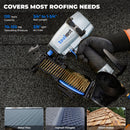 toolant Roofing Nailer, Pneumatic Roofing Nail Gun for 3/4" to 1-3/4" Nails