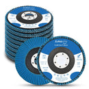 Zirconia Flap Disc, High Density Abrasive Grinding Discs for Metal/Wood Grinding 40 Grit